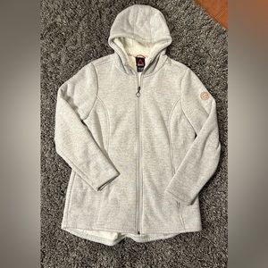 Women’s fluffy long coat